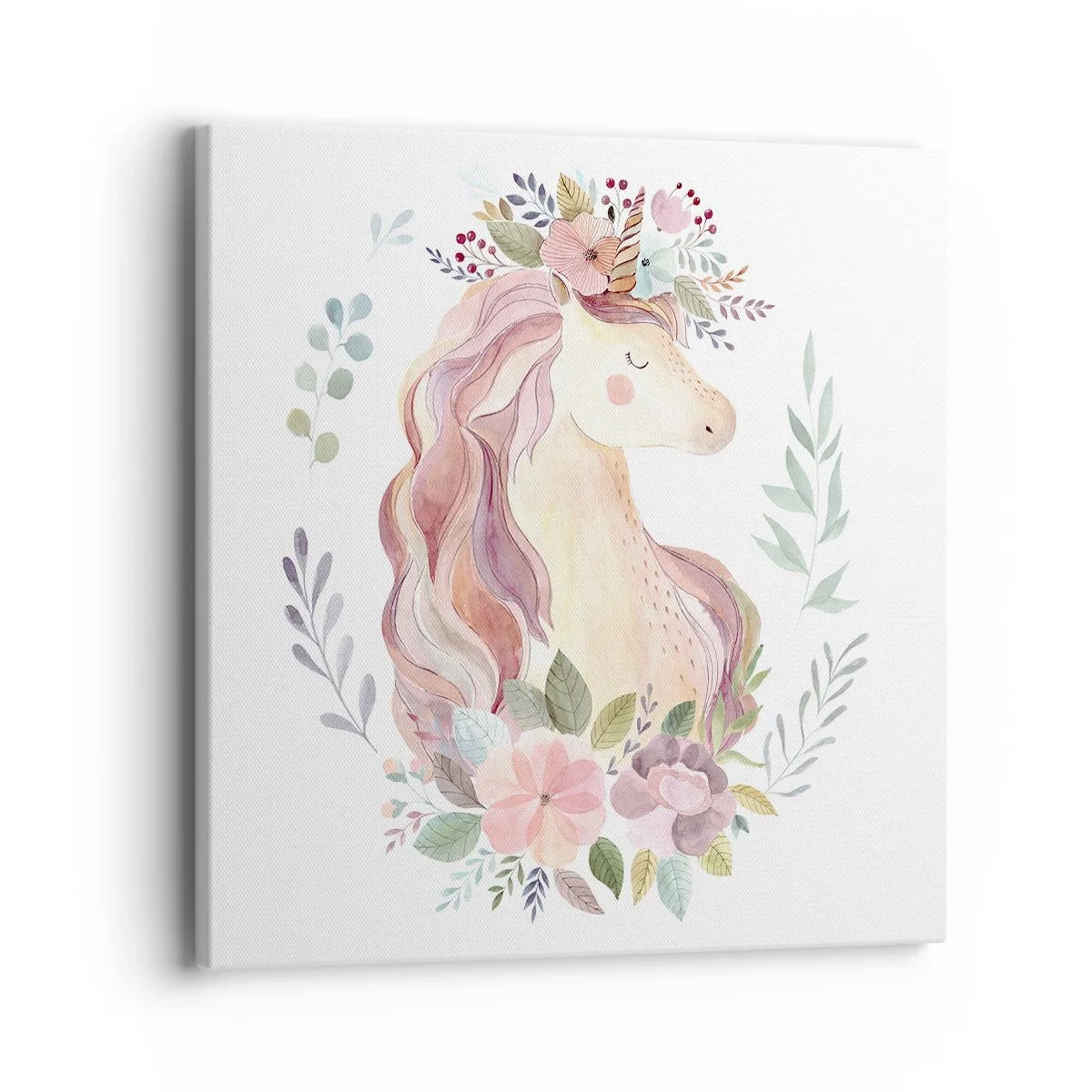 Cuadro sobre lienzo - Impresión de Imagen - Una invitación al mundo de los cuentos de hadas - 40x40 cm