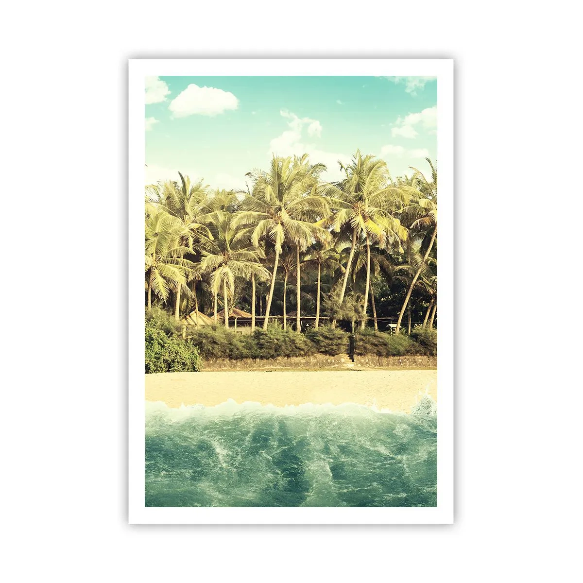 Póster - ¿Qué tal aquí? - 70x100 cm