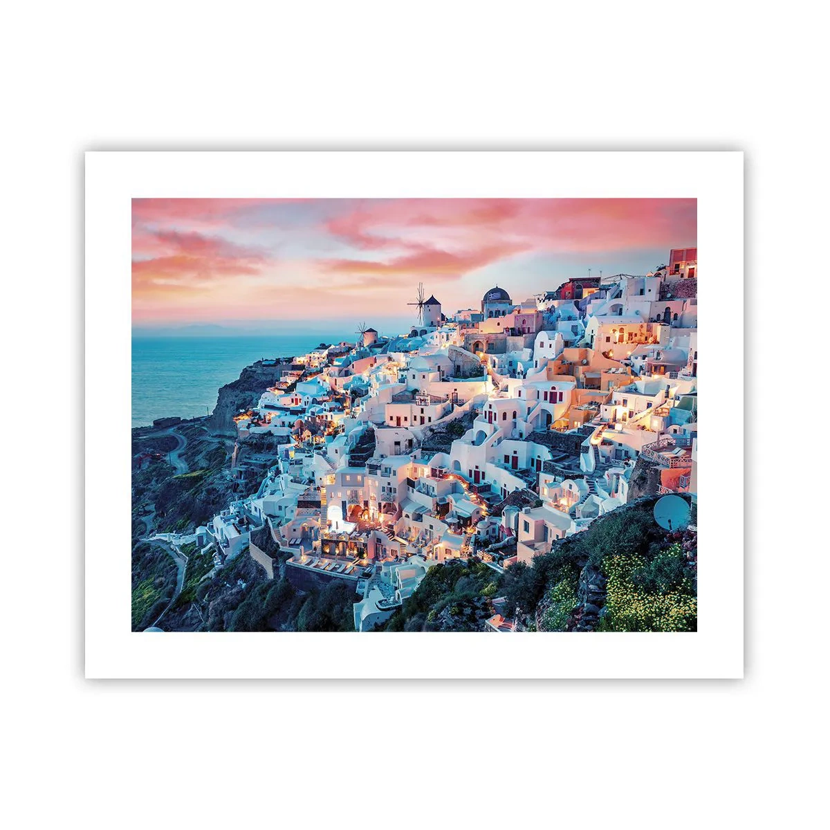 Póster - Vacaciones en Grecia - 50x40 cm