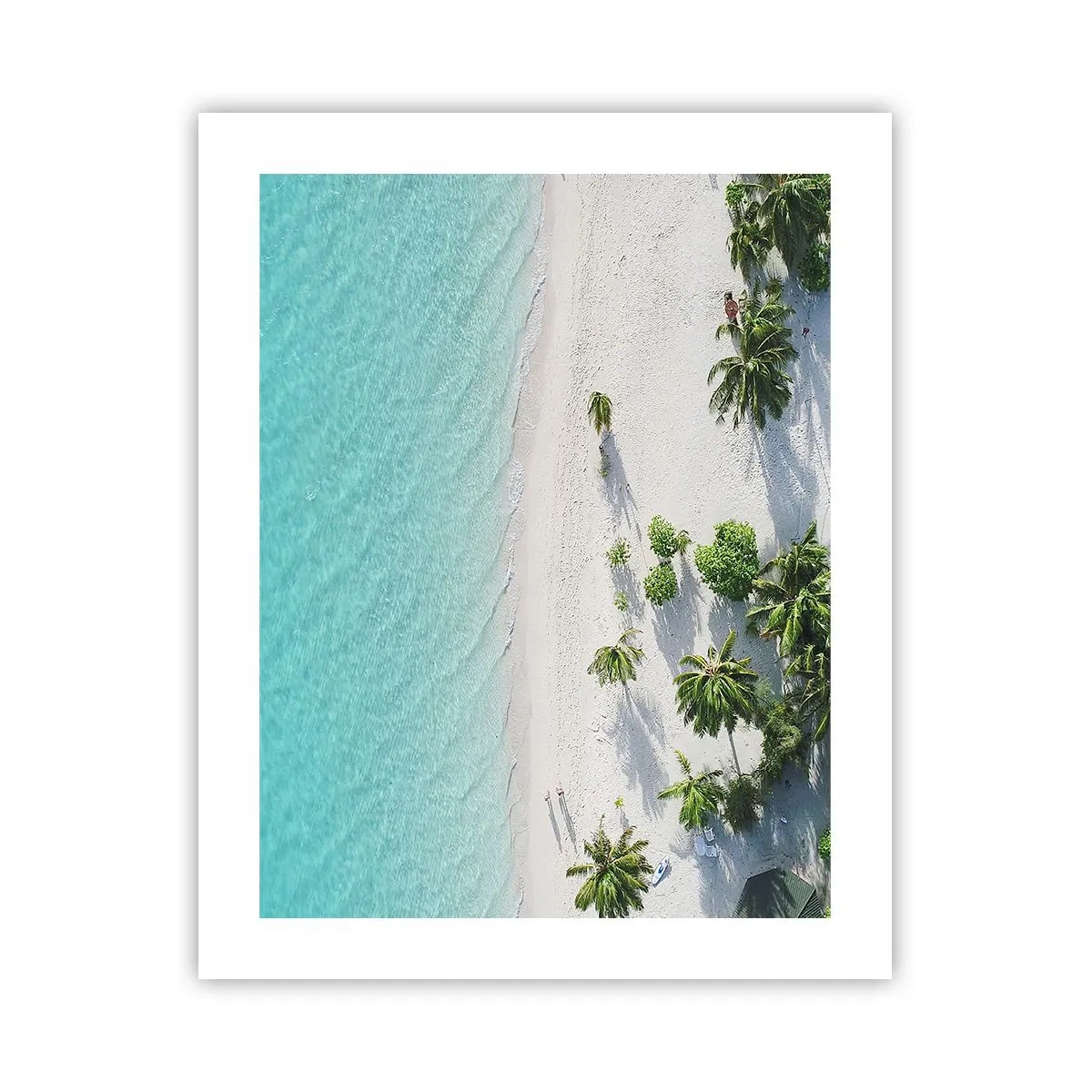 Póster - Vacaciones en el paraíso - 40x50 cm