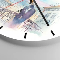 Esfera sin numeración, con rayas