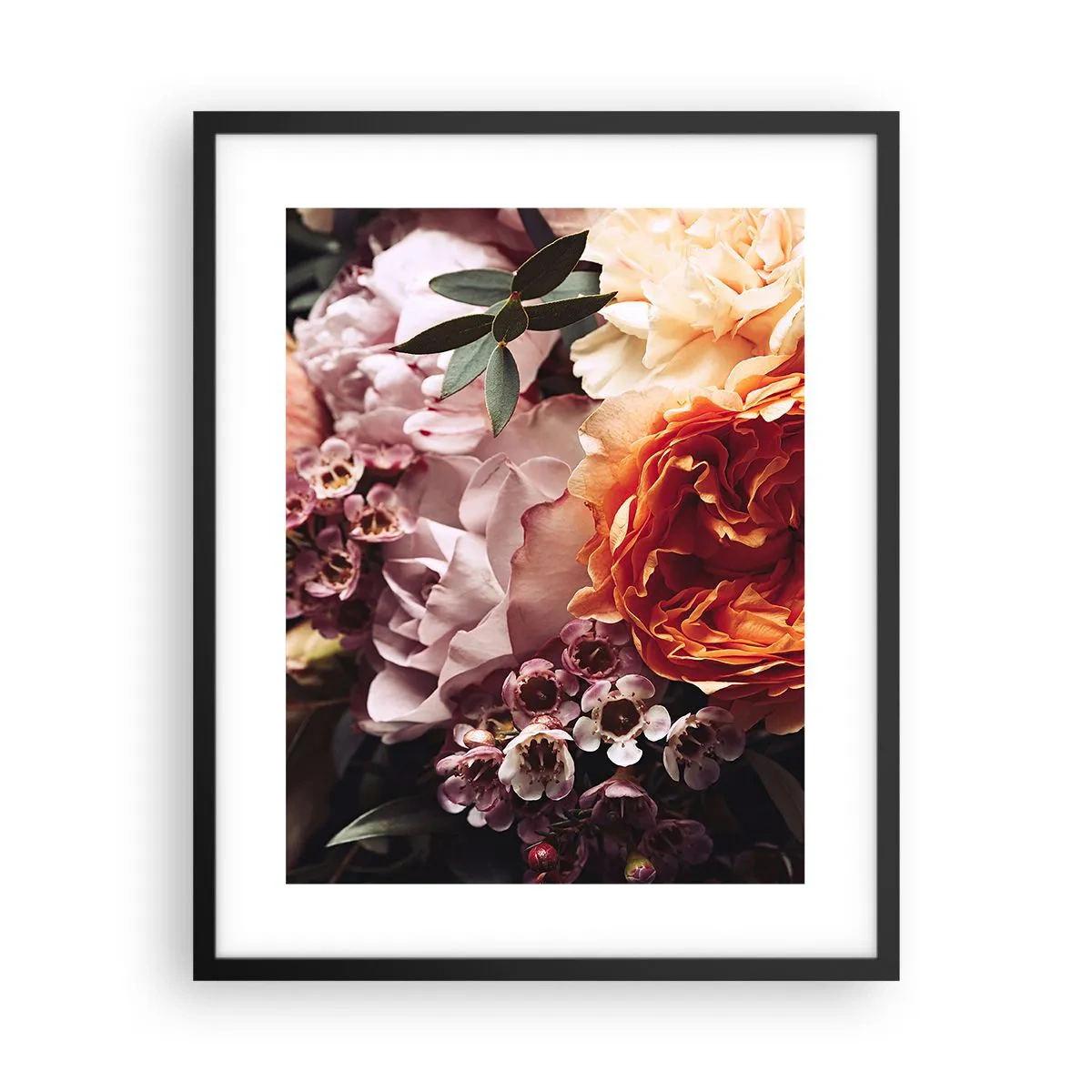 Póster en marco negro - Belleza envolvente - 40x50 cm