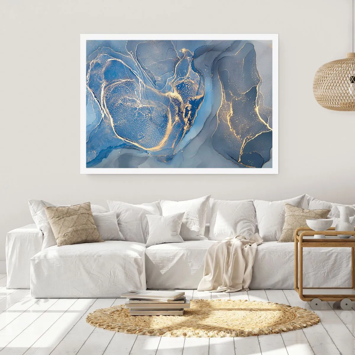 Póster - Polvo de oro - 50x40 cm