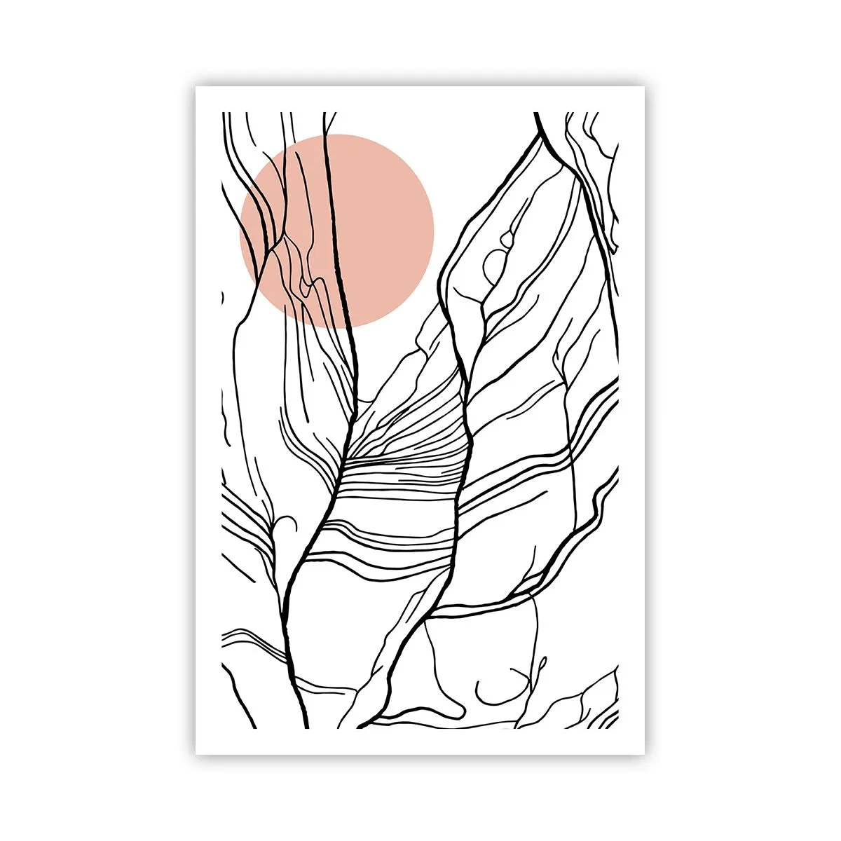 Póster - En una red de ramas - 61x91 cm