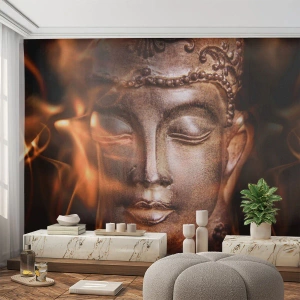 Fotomural Standard Eco - Solo existe el aquí y el ahora - Buda, Religión, Asia - 250x175 cm