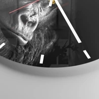 Esfera sin numeración, con rayas