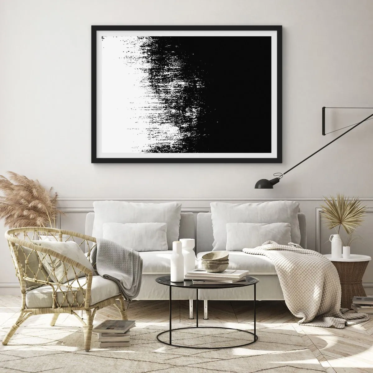 Póster en marco negro - Y el ganador es... - 40x30 cm