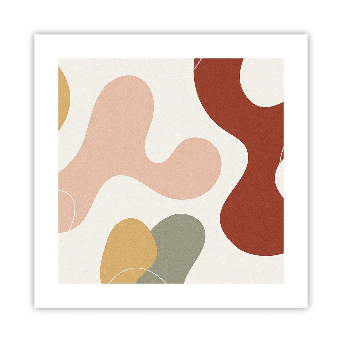 Póster - La esencia de la pintura - 40x40 cm