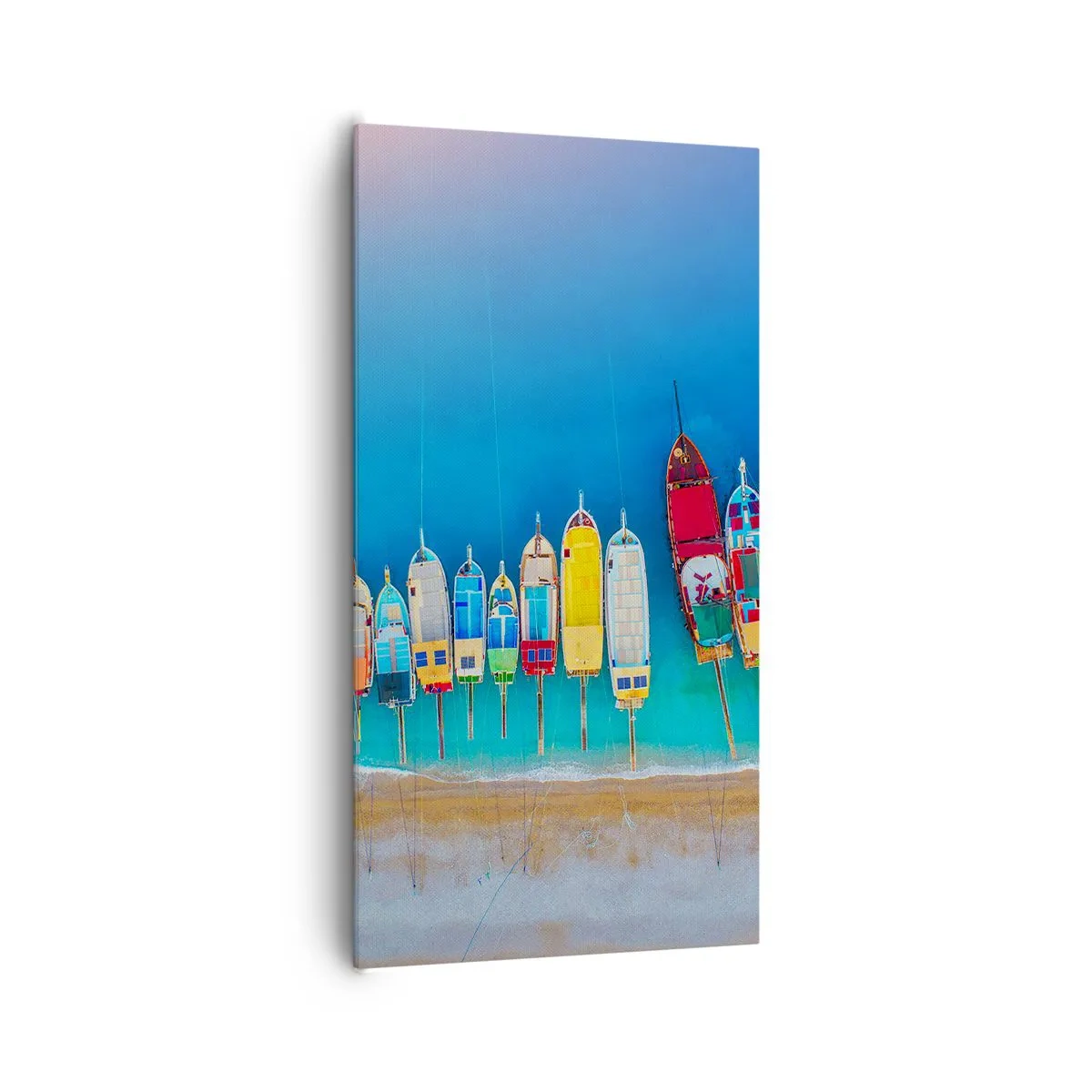 Cuadro sobre lienzo - Impresión de Imagen - A vista de pájaro - 65x120 cm