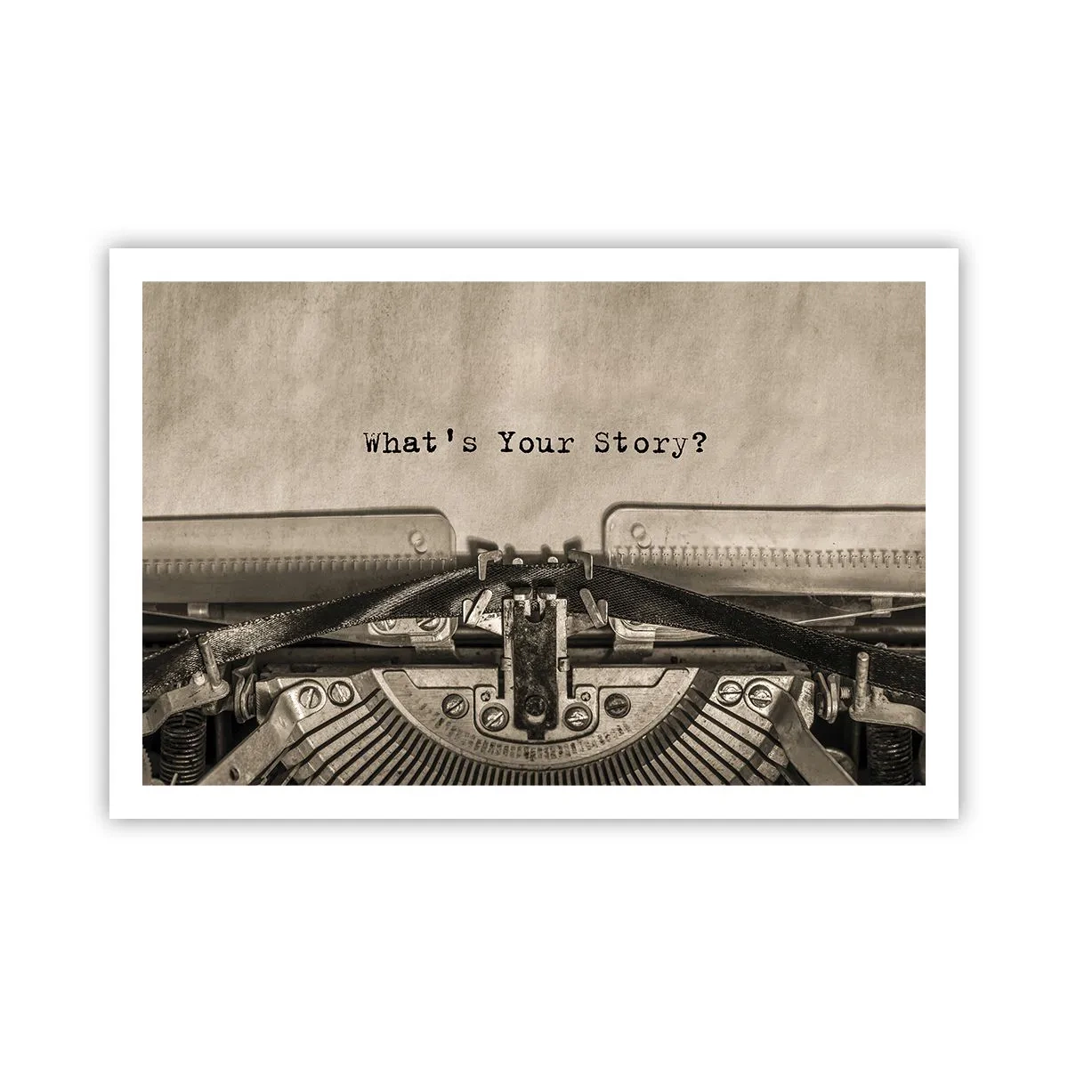 Póster - Solo espero una respuesta - 91x61 cm