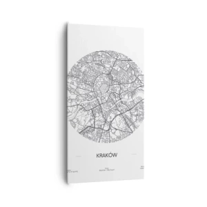 Cuadro sobre lienzo - Impresión de Imagen - Anatomía de Cracovia - 65x120 cm
