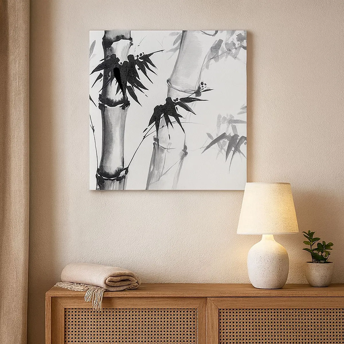 Cuadro sobre lienzo - Impresión de Imagen - Primer plano de Oriente - 30x30 cm