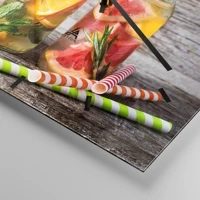 Esfera sin numeración, con rayas