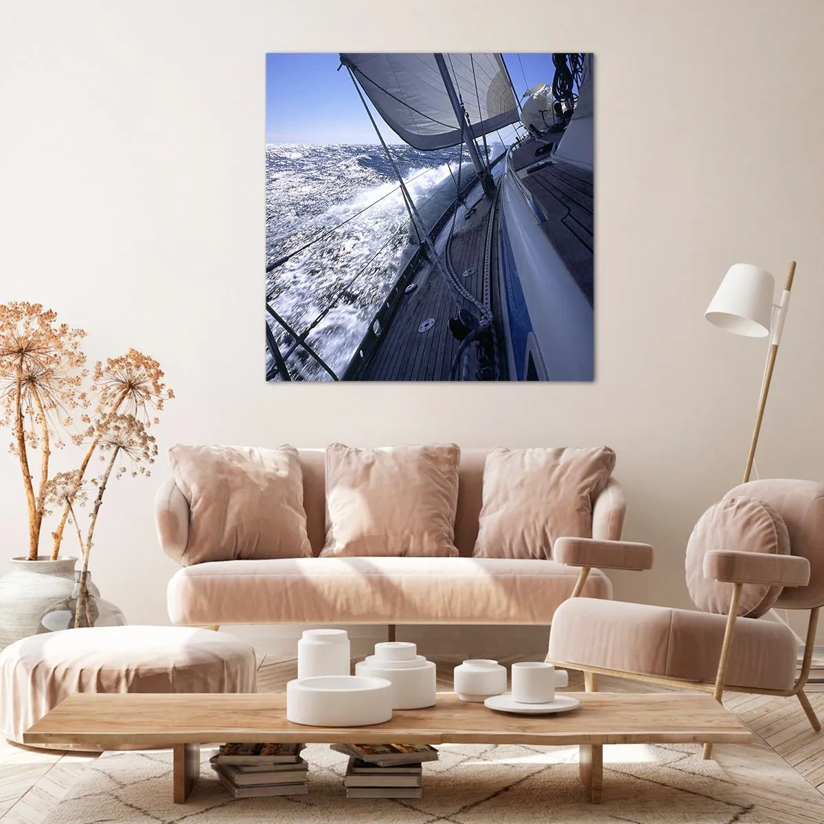 Cuadro sobre lienzo - Impresión de Imagen - Sé lo que es ser un pájaro - 70x70 cm