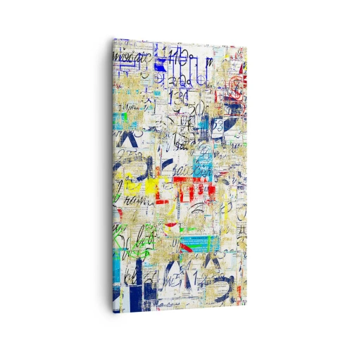 Cuadro sobre lienzo - Impresión de Imagen - Simplemente agradable a la vista - 55x100 cm