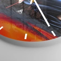 Esfera sin numeración, con rayas