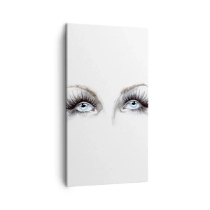 Cuadro sobre lienzo - Impresión de Imagen - ¿Los ojos de un ángel? - 45x80 cm