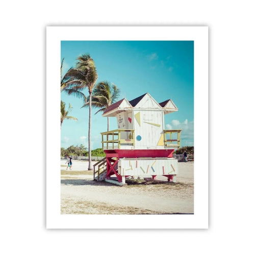 Póster - Un hermoso día por delante - 40x50 cm