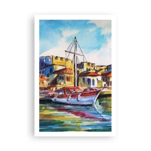 Póster - Tarde de arco iris - 61x91 cm