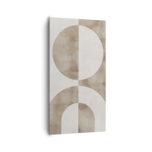 Cuadro sobre lienzo - Impresión de Imagen - Similitudes y diferencias - 65x120 cm