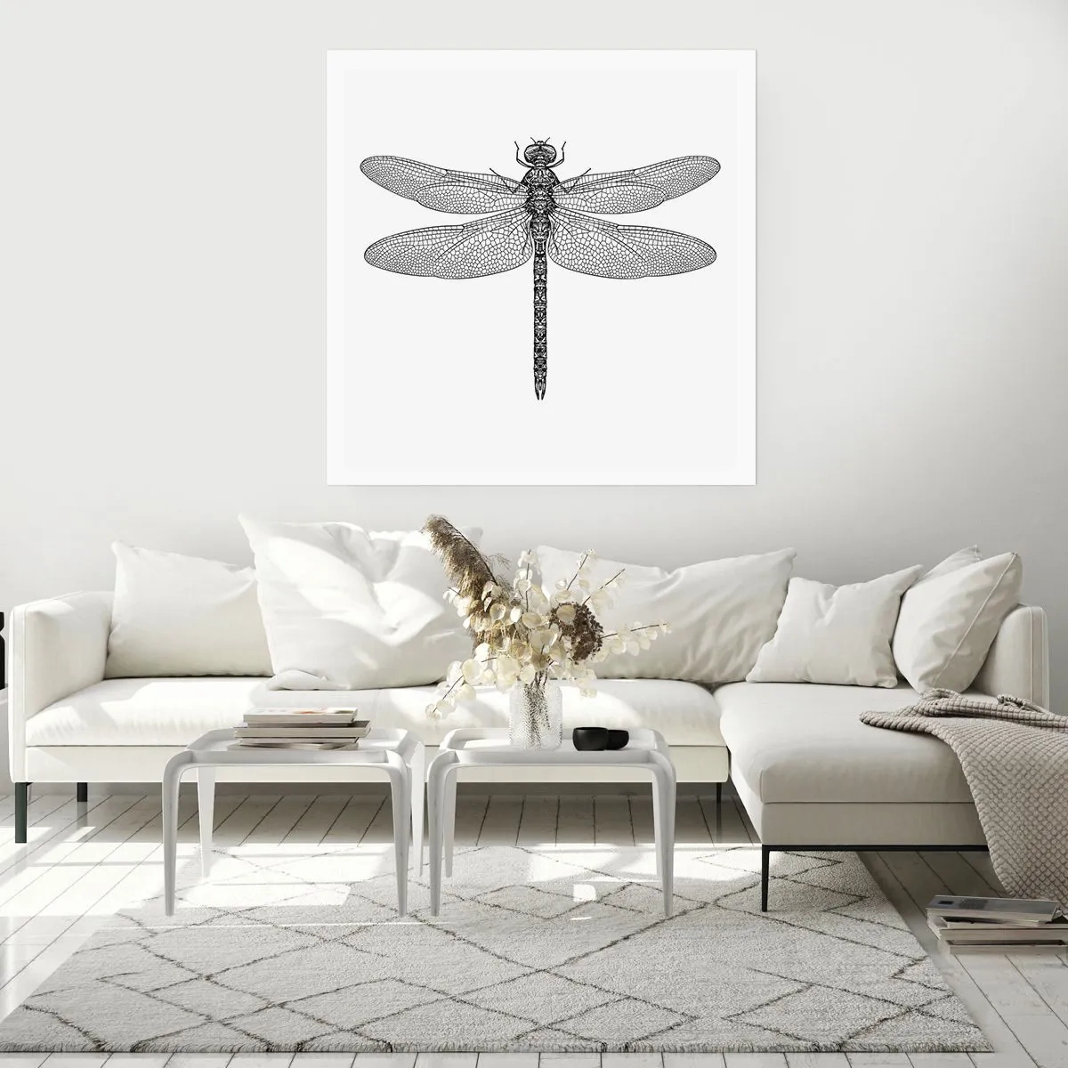 Póster - Precisión de la naturaleza - 40x40 cm