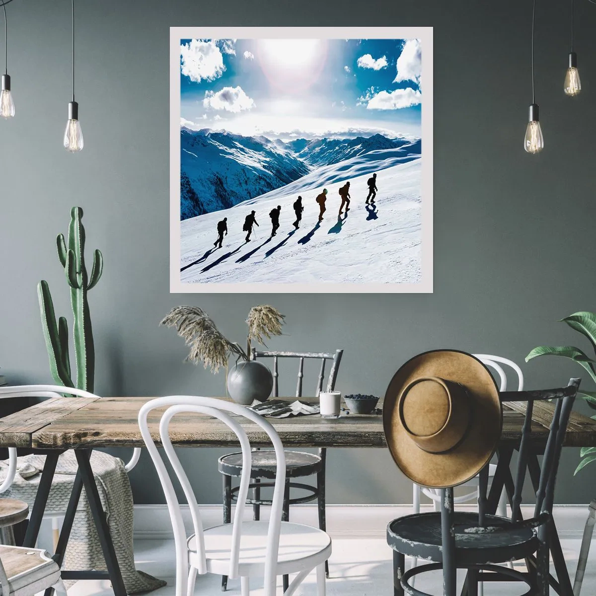 Póster - Equipo de conquistadores - 60x60 cm