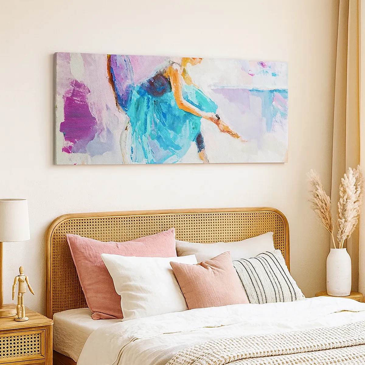 Cuadro sobre lienzo - Impresión de Imagen - Gracia indescriptible, encanto sutil - 30x30 cm