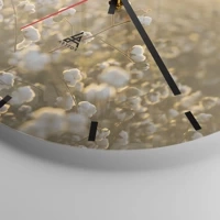 Esfera sin numeración, con rayas