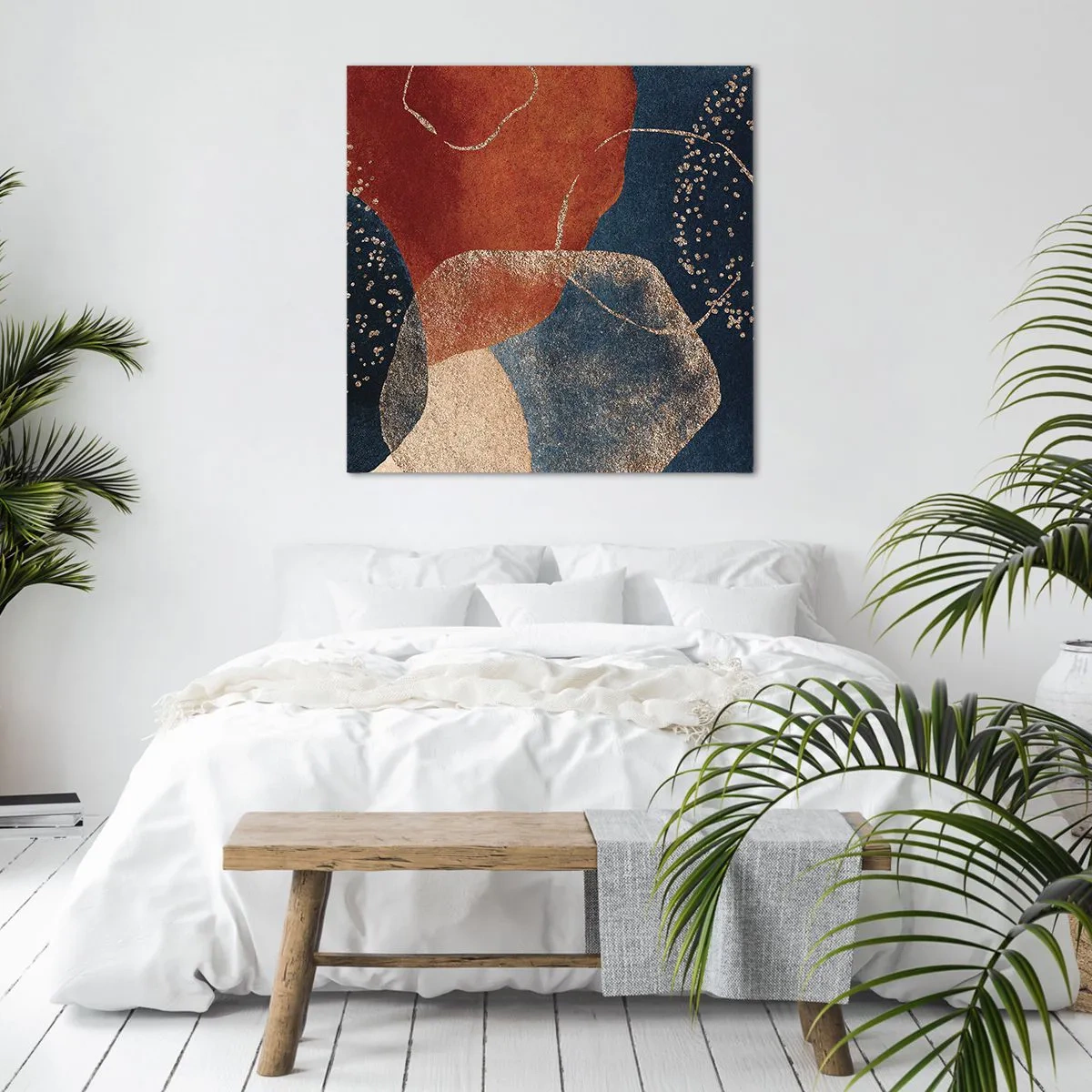 Cuadro sobre lienzo - Impresión de Imagen - La ligereza del ser - 50x50 cm