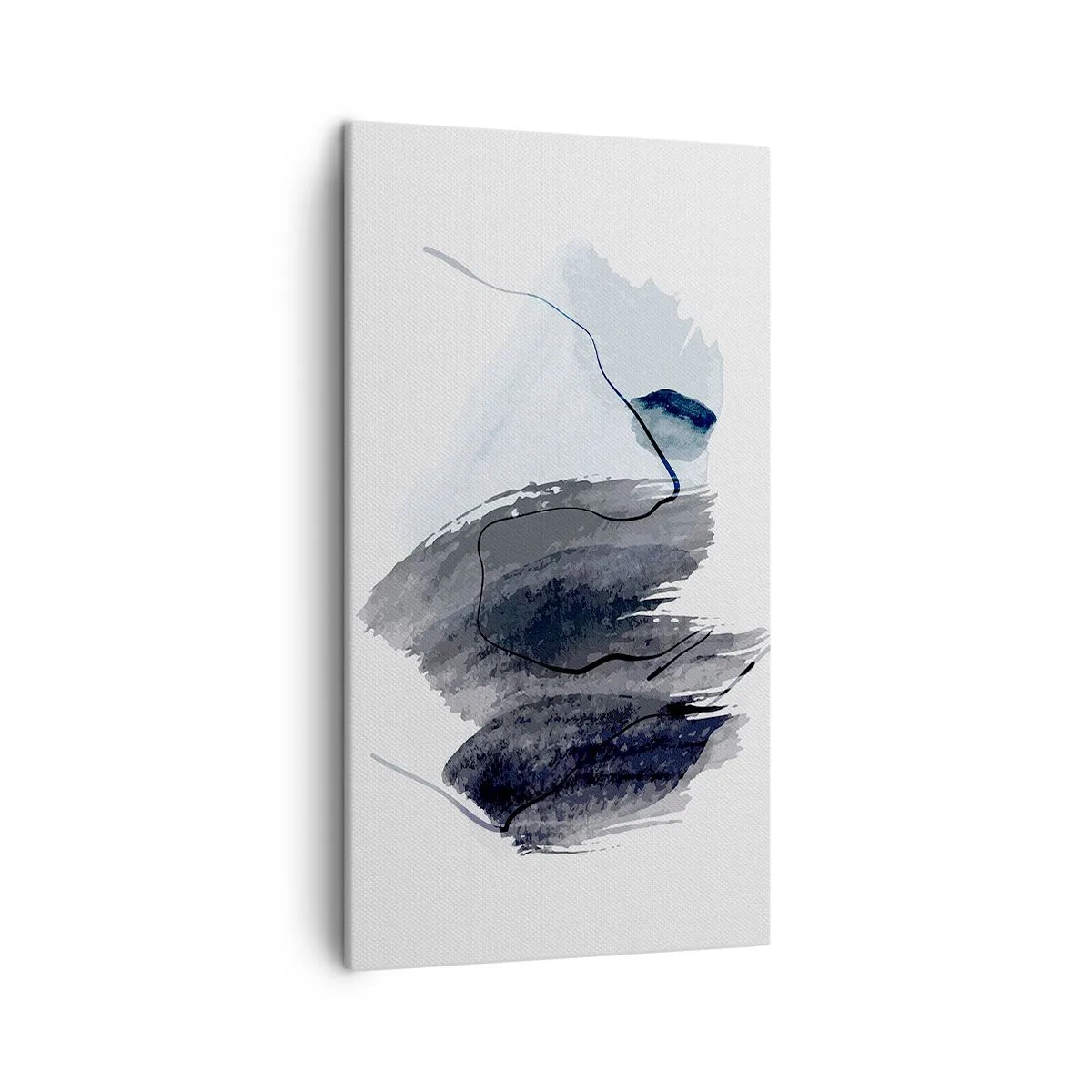 Cuadro sobre lienzo - Impresión de Imagen - Intensidad y movimiento - 45x80 cm