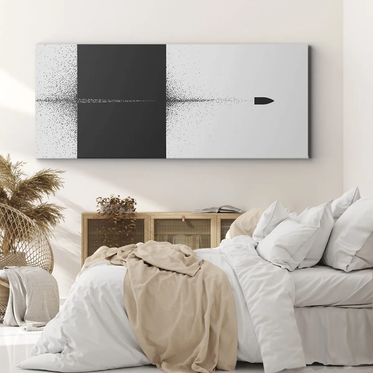 Cuadro sobre lienzo - Impresión de Imagen - Directa al objetivo - 100x40 cm