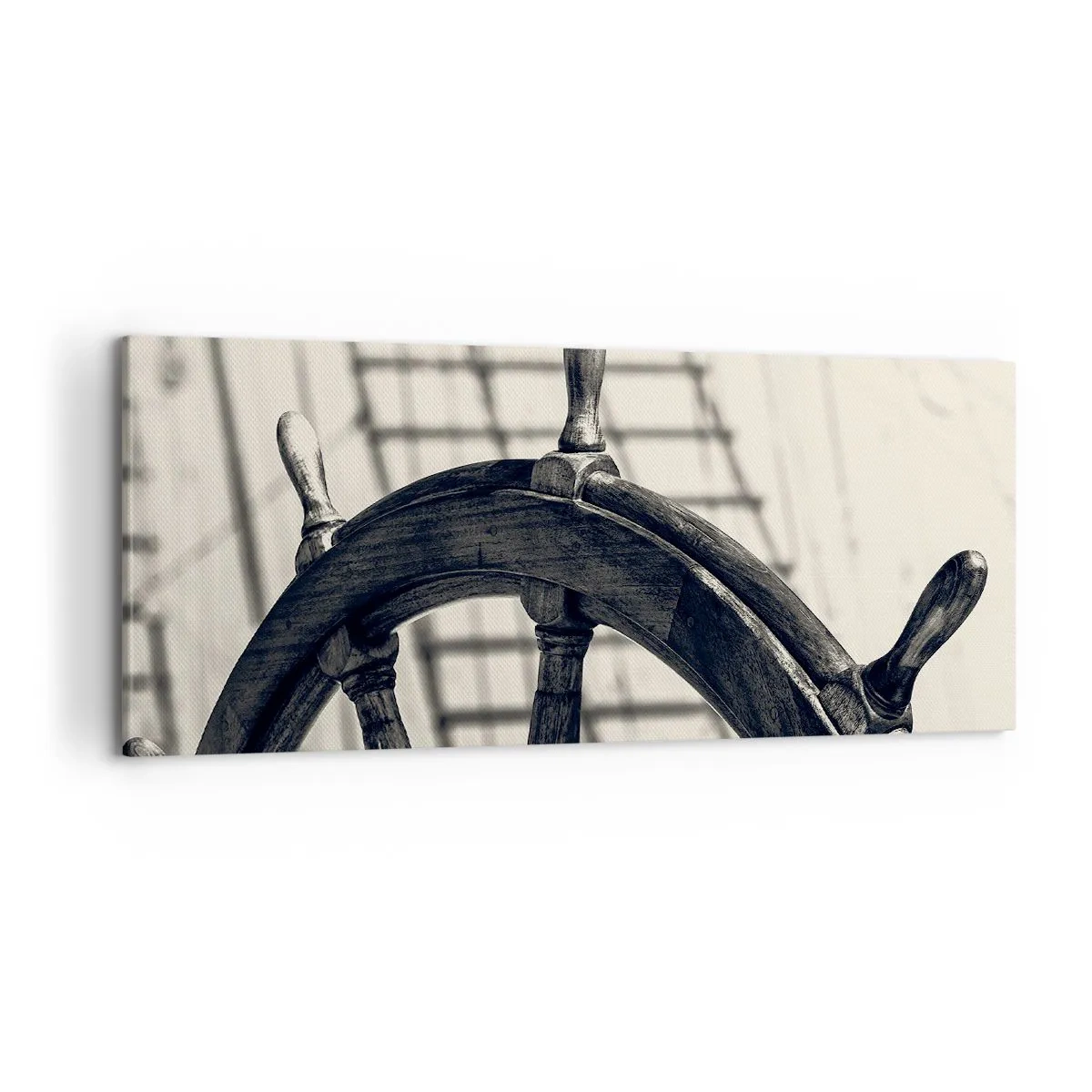 Cuadro sobre lienzo - Impresión de Imagen - Un cuento marino - 100x40 cm
