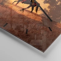 Esfera sin numeración, con rayas