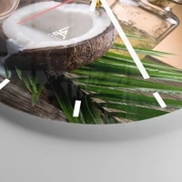 Esfera sin numeración, con rayas