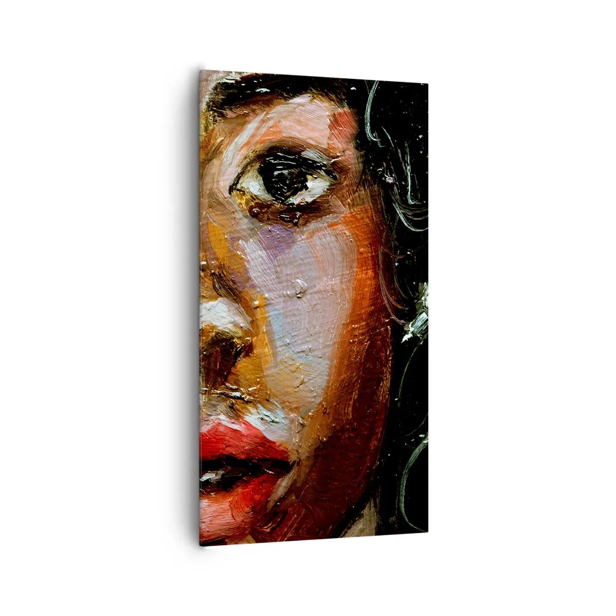 Cuadro sobre lienzo - Impresión de Imagen - La mitad de mi ser - 65x120 cm