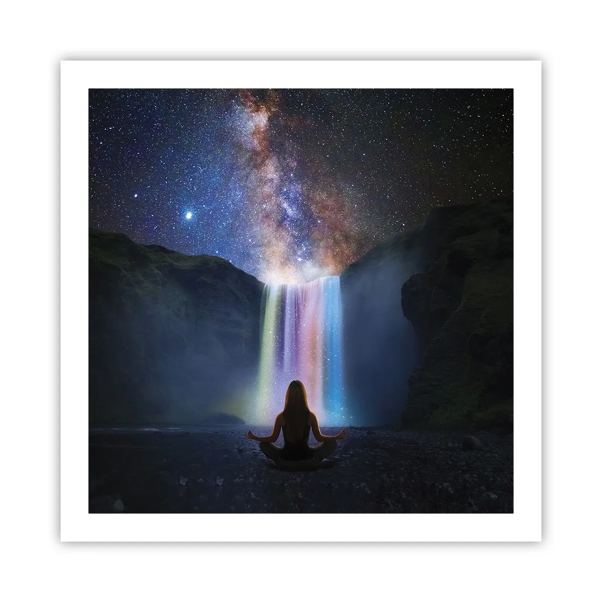 Póster - Armonía absoluta - 60x60 cm