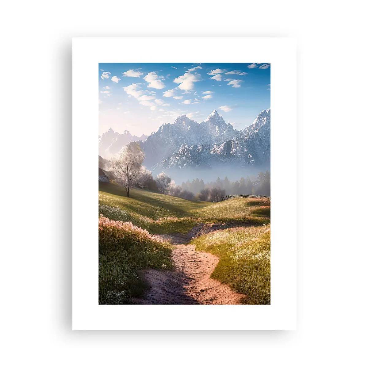 Póster - Valle idílico - 30x40 cm