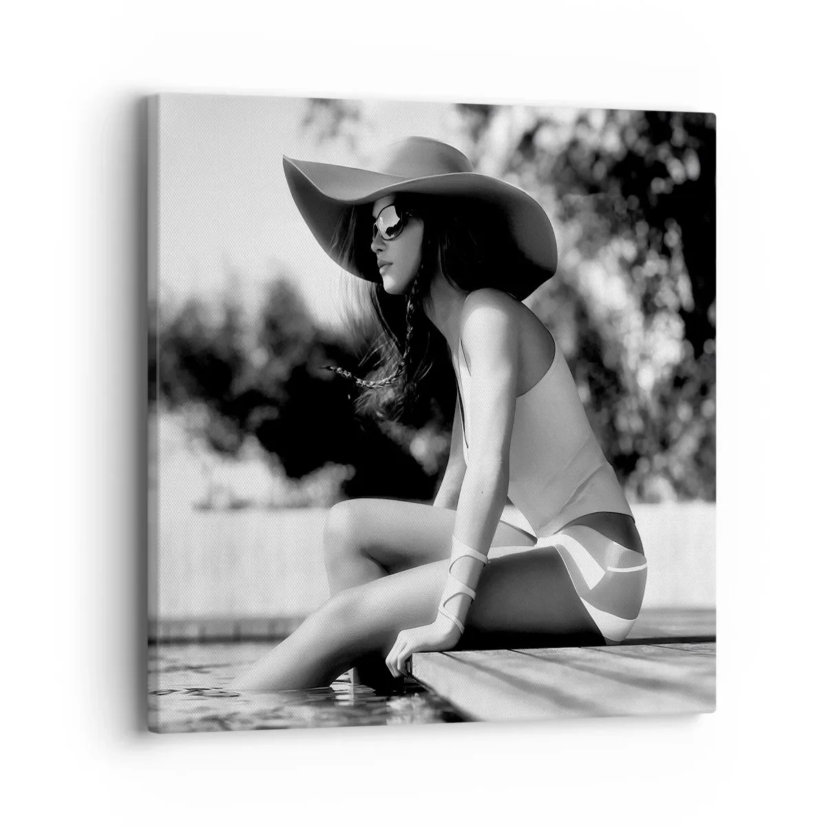 Cuadro sobre lienzo - Impresión de Imagen - Un sueño de verano - 40x40 cm