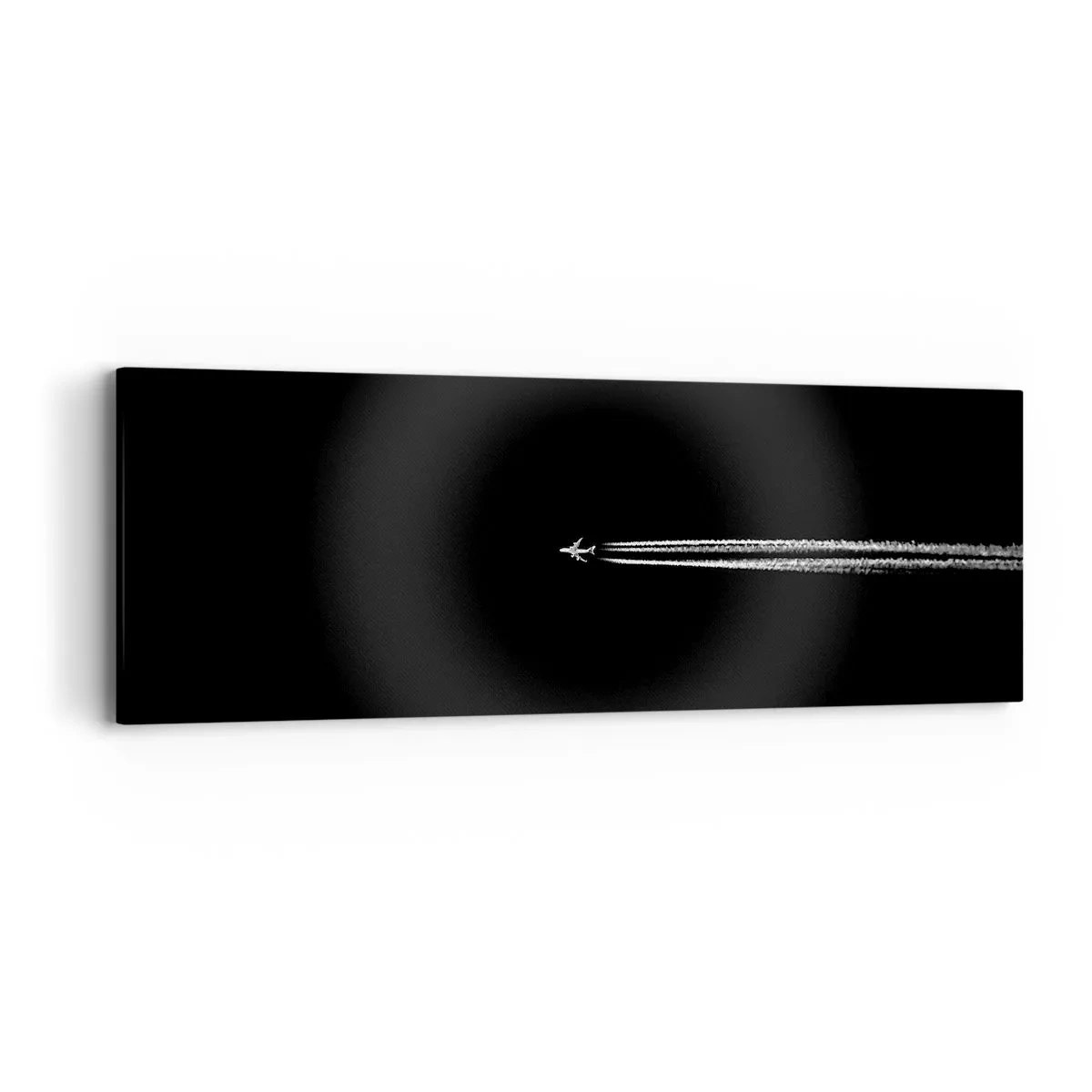 Cuadro sobre lienzo - Impresión de Imagen - En otra dimensión - 90x30 cm