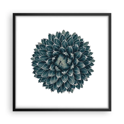 Póster en marco negro - Estrella del desierto - 50x50 cm