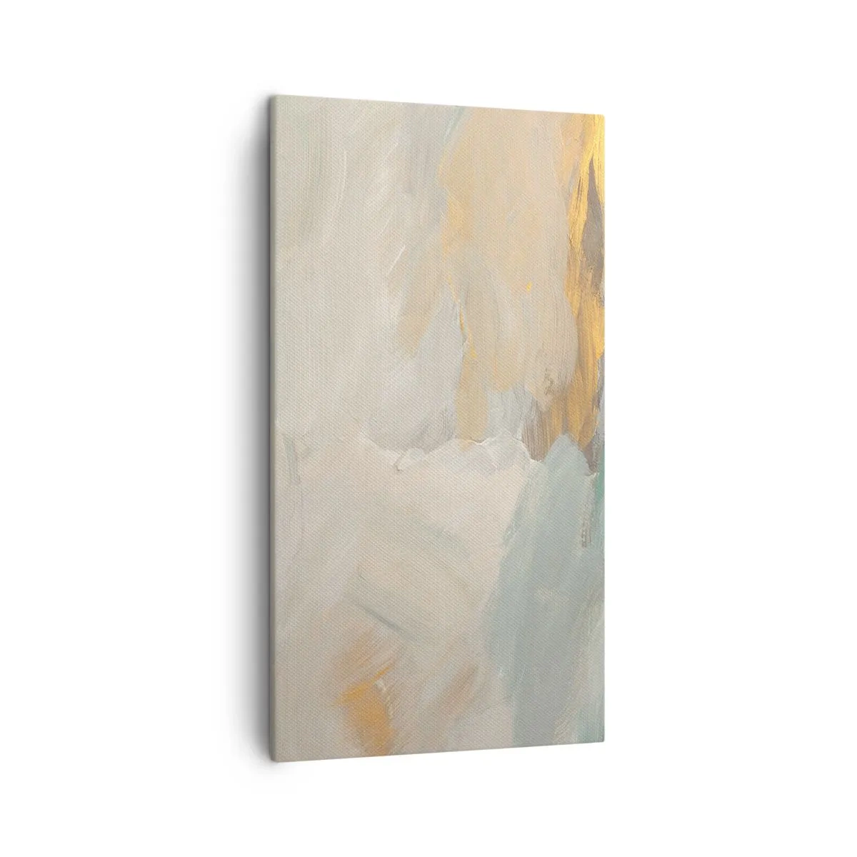 Cuadro sobre lienzo - Impresión de Imagen - Abstracción - una tierra de dulzura - 45x80 cm