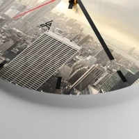 Esfera sin numeración, con rayas