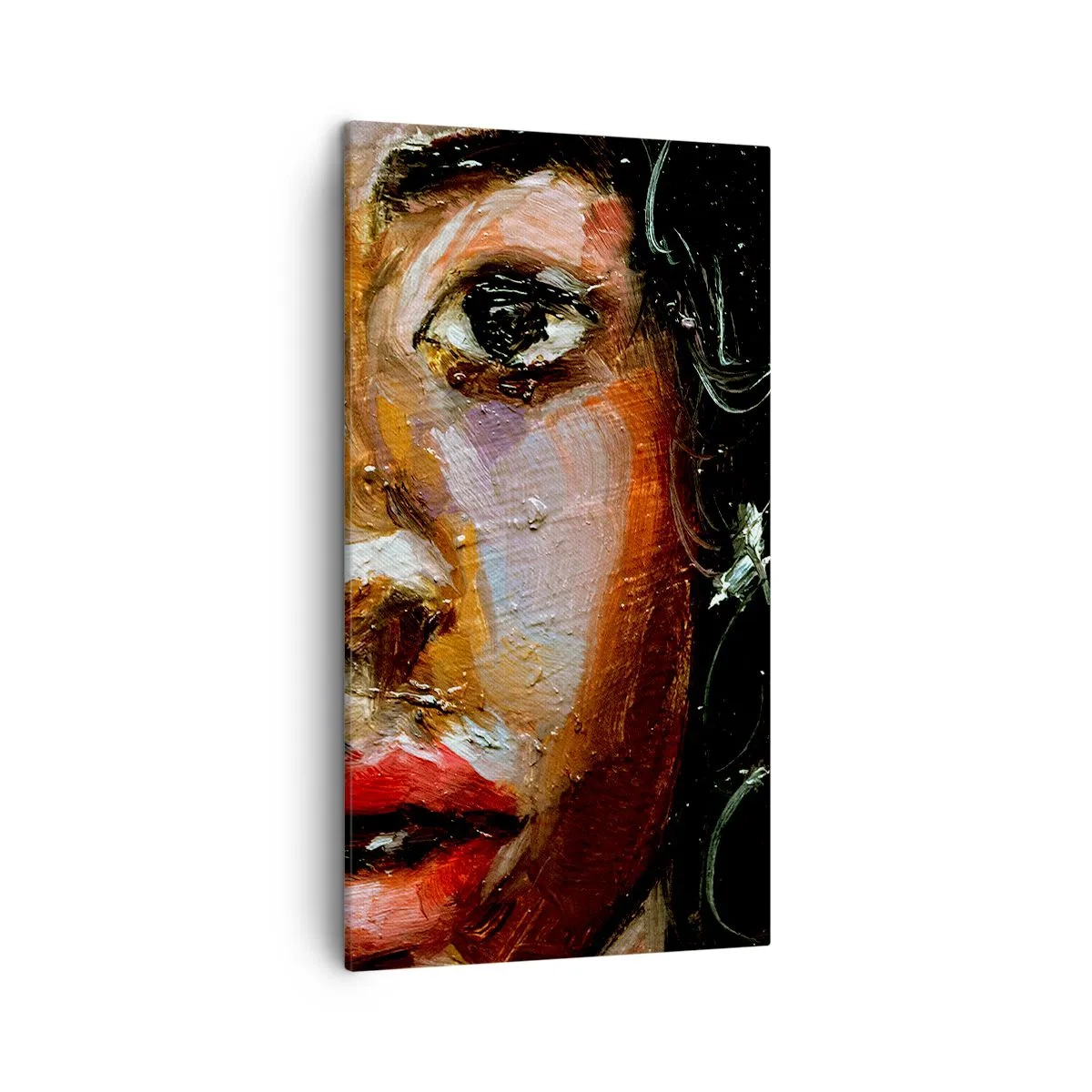 Cuadro sobre lienzo - Impresión de Imagen - La mitad de mi ser - 45x80 cm