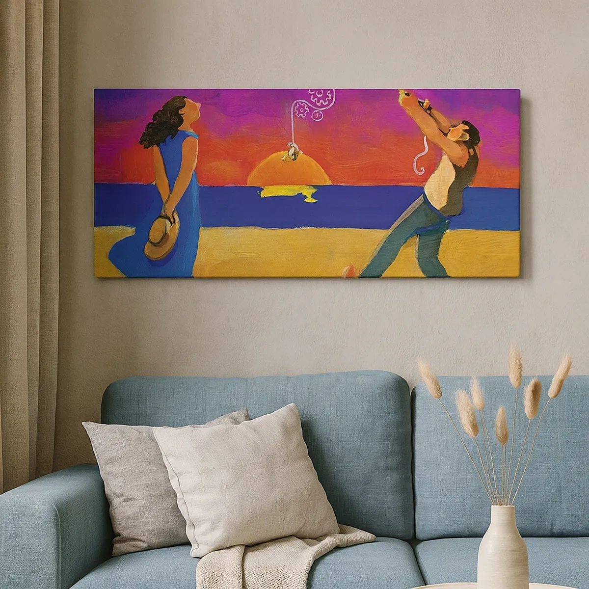 Cuadro sobre lienzo - Impresión de Imagen - Mucho más que una estrella del cielo - 30x30 cm