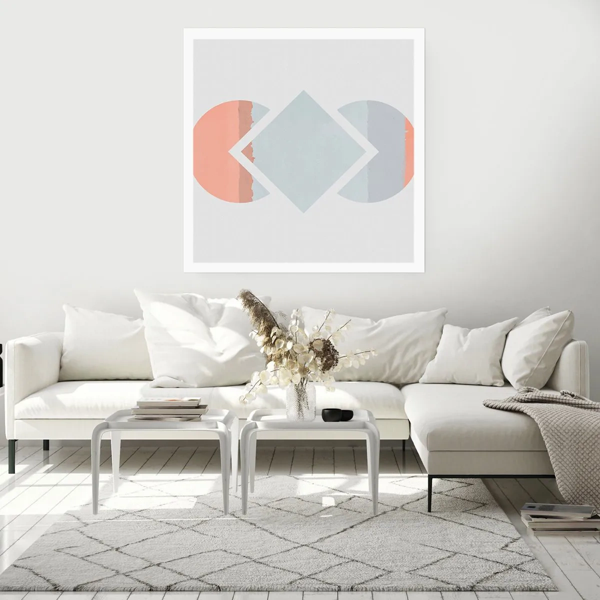 Póster - Arte geométrico - 60x60 cm