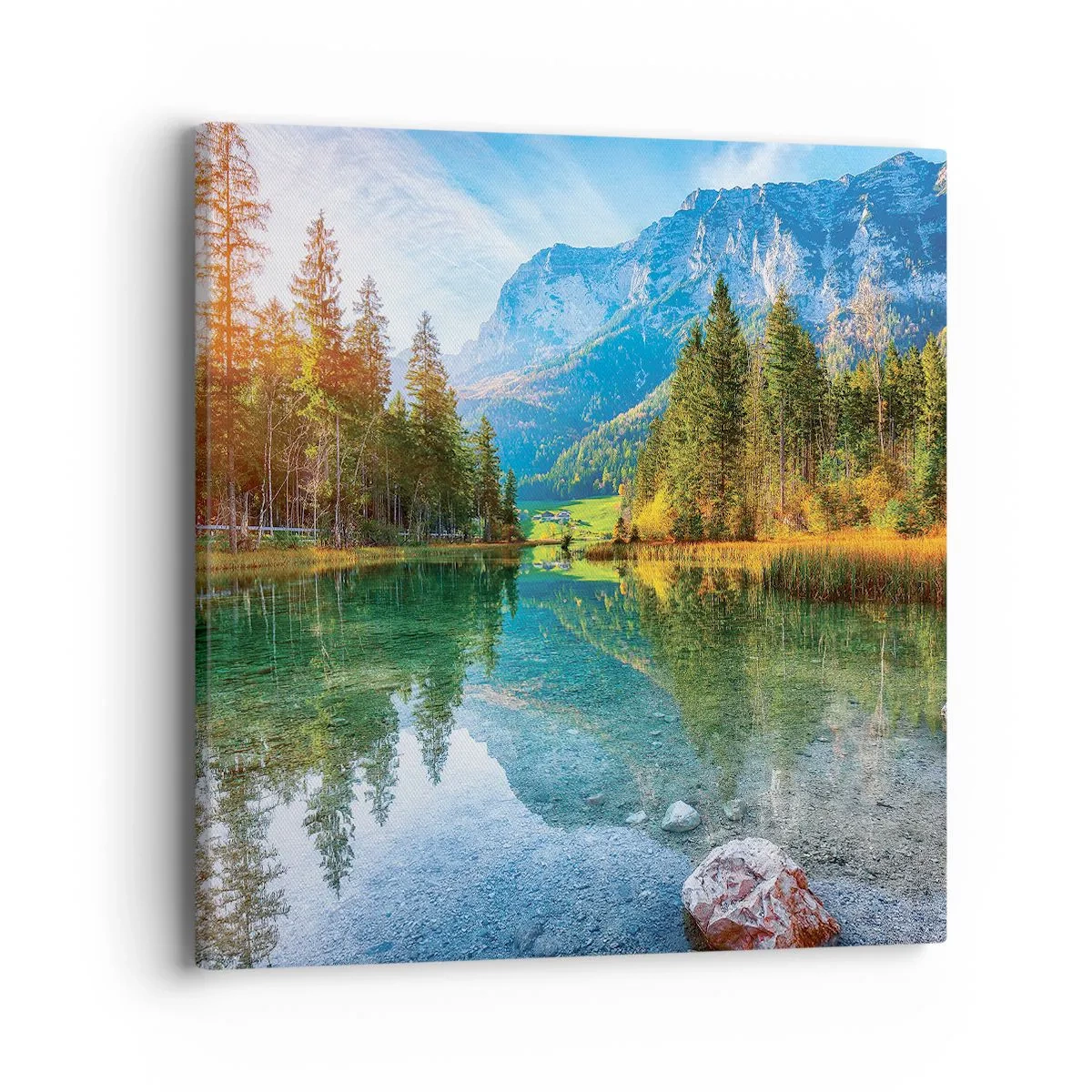 Cuadro sobre lienzo - Impresión de Imagen - La dulzura del otoño - 40x40 cm