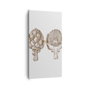 Cuadro sobre lienzo - Impresión de Imagen - Lección de anatomía - 65x120 cm