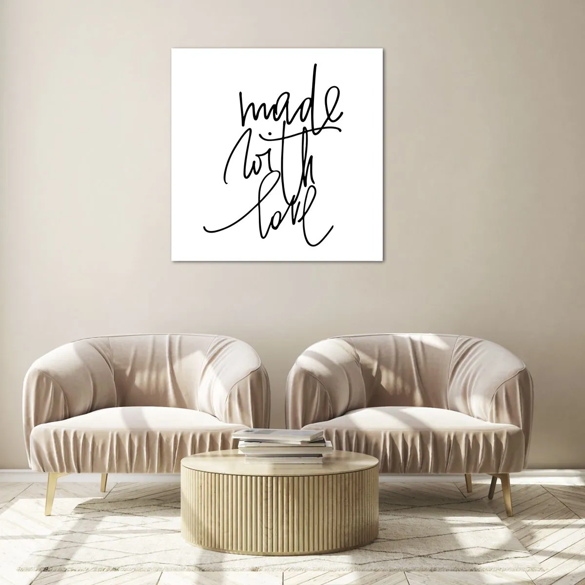 Cuadro sobre vidrio - Impresiones sobre Vidrio - La mejor marca - 50x50 cm