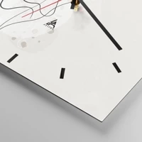 Esfera sin numeración, con rayas