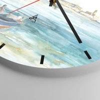 Esfera sin numeración, con rayas